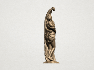 naked girl 07 Modèles 3D en vedette