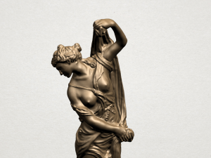 naked girl 07 Modèles 3D en vedette