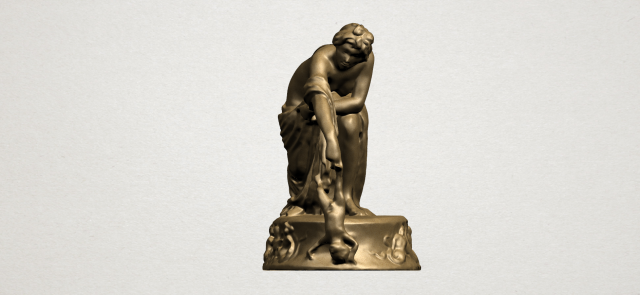 naked girl 08 Modèles 3D en vedette .c4d .max .obj .3ds .fbx .stl .blend 