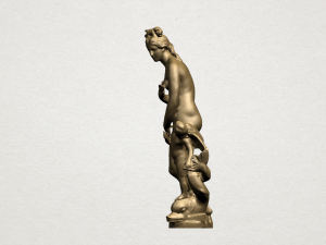naked girl 09 3D-printmodel