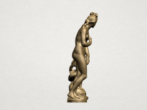 naked girl 09 3D-printmodel