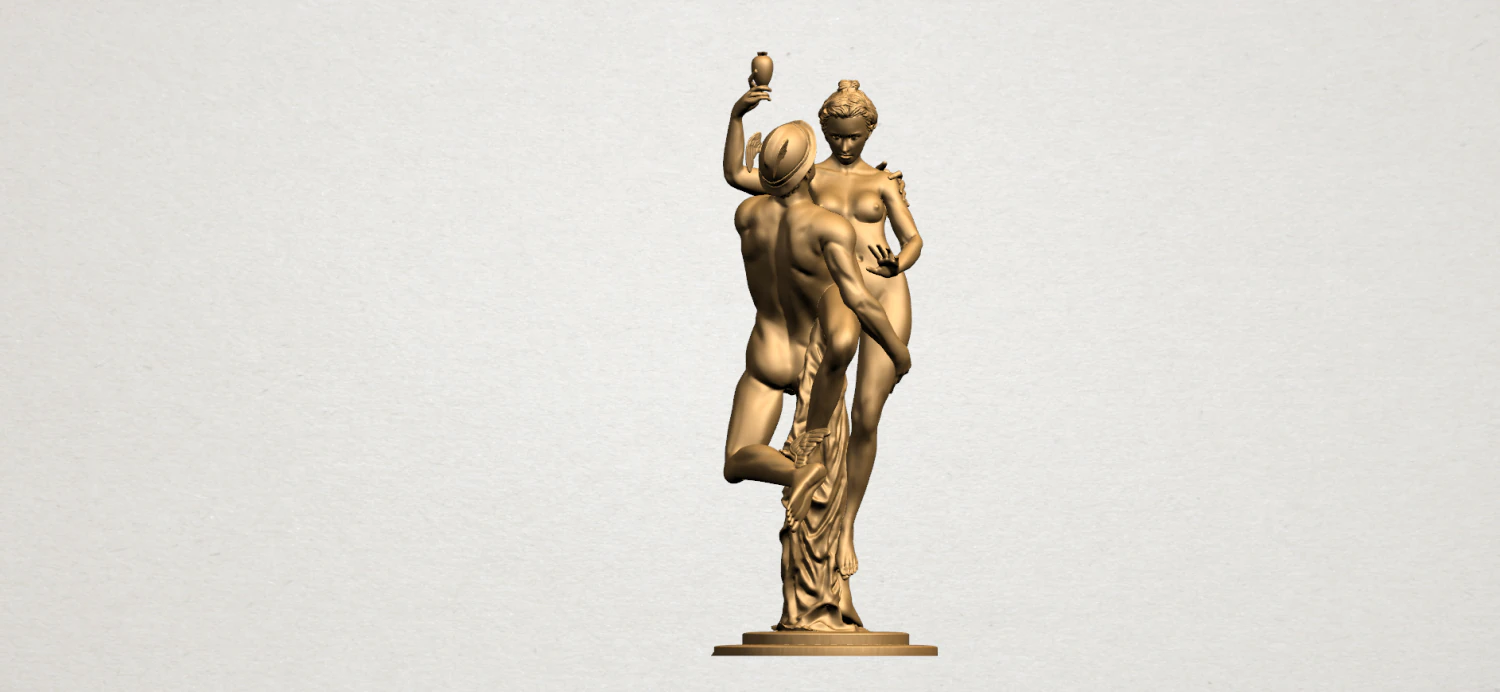 naked couple 01 3D Print Model .c4d .max .obj .3ds .fbx .stl .blend 