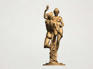 naked couple 01 3D 打印模型