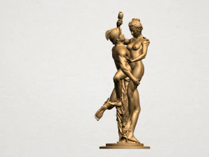 naked couple 01 3D Print Model