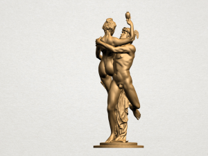 naked couple 01 3D Baskı Modeli