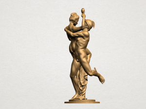 naked couple 01 3D Baskı Modeli