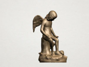 angel and dog 3D Print Model