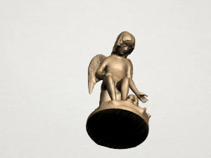 angel and dog 3D Print Model