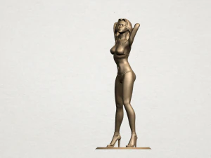 sexy girl 02 3D Print Model