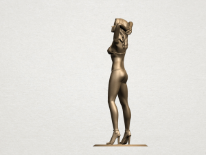 sexy girl 02 3D Baskı Modeli