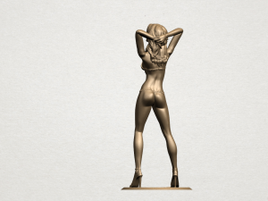 sexy girl 02 3D Baskı Modeli