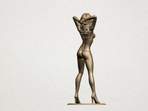 sexy girl 02 3D Baskı Modeli