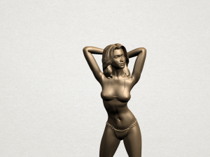 sexy girl 02 3D Baskı Modeli