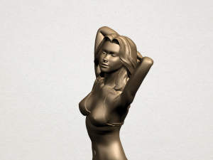sexy girl 02 3D Baskı Modeli