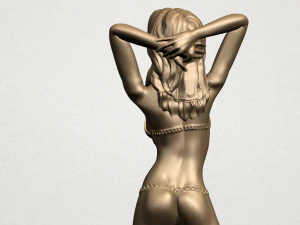 sexy girl 02 3D Print Model