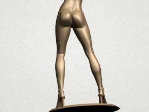 sexy girl 02 3D Baskı Modeli