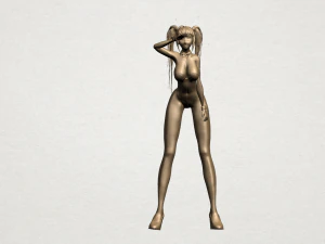 garota sexy 03 Modelo de Impressão 3D