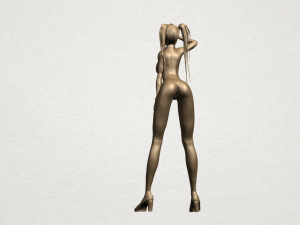 sexy girl 03 Modello di stampa 3D