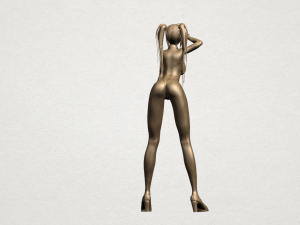 sexy girl 03 Modello di stampa 3D