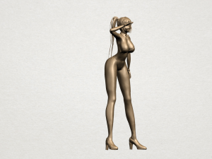 sexy girl 03 Modello di stampa 3D