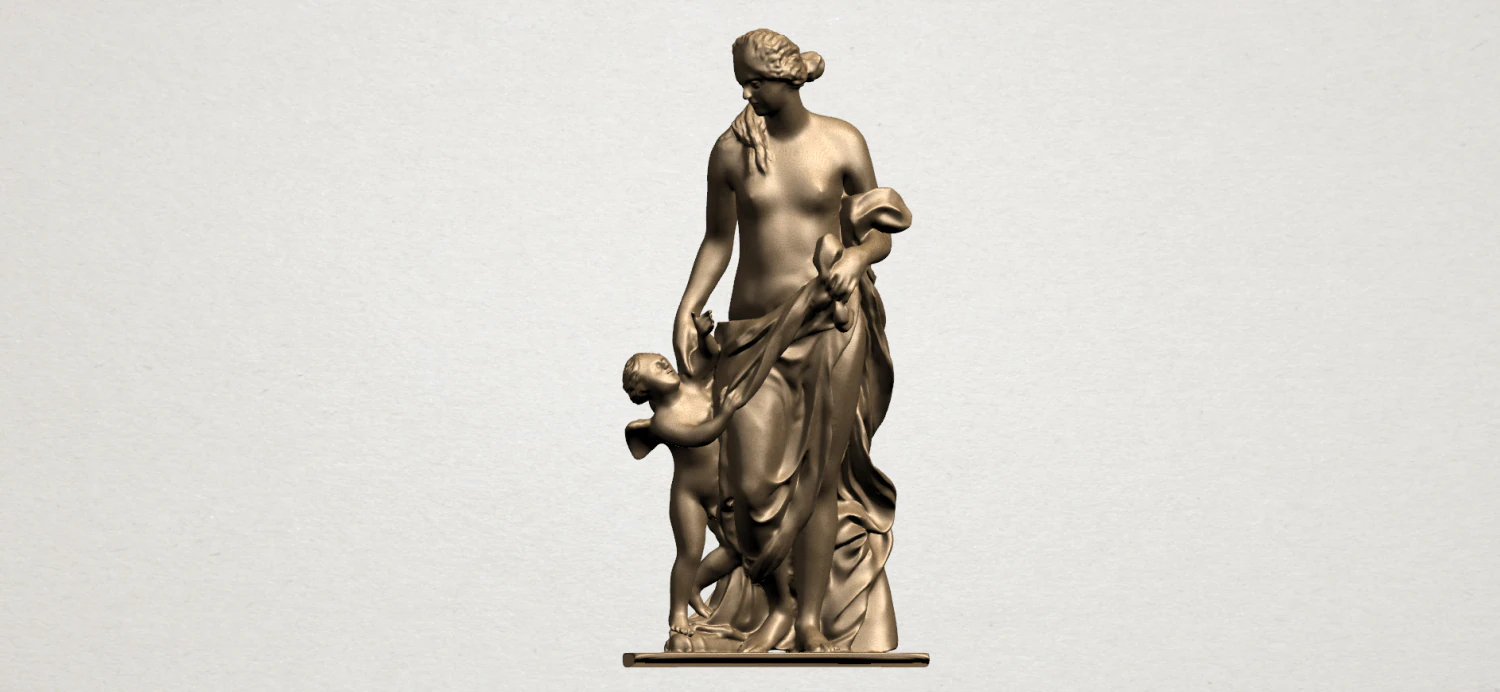 mother and child 05 3D Print Model .c4d .max .obj .3ds .fbx .stl .blend
