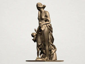 mother and child 05 3D Print Model