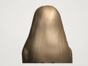 beautiful girl - half body 3D Print Model