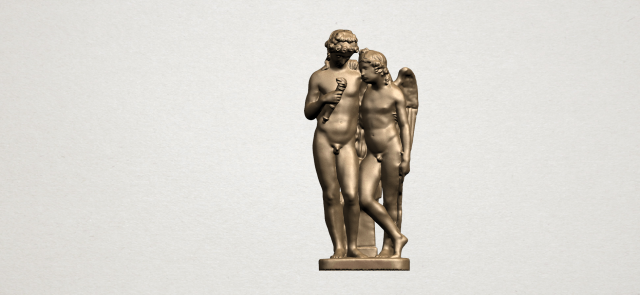 angel 04 3D 打印模型 .c4d .max .obj .3ds .fbx .stl .blend 