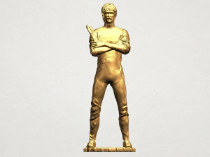bruce lee Modelo de impresión 3D