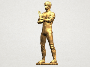bruce lee 3D-Druckmodell