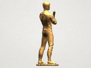 bruce lee 3D-Druckmodell