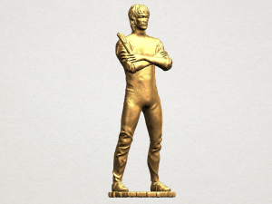 bruce lee 3D-Druckmodell