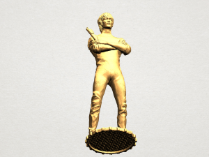 bruce lee 3D-Druckmodell