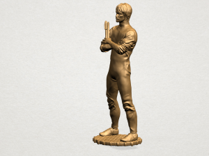 bruce lee 3D-Druckmodell