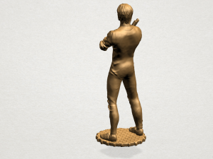 bruce lee 3D-Druckmodell