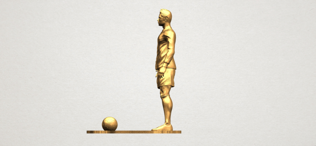 cristiano ronaldo Modelo de impresión 3D .c4d .max .obj .3ds .fbx .stl .blend 