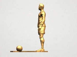 cristiano ronaldo 3Dプリントモデル