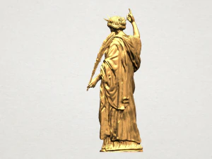 statue of liberty 3D Print Model