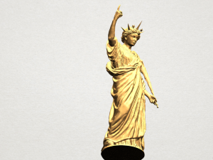 statue of liberty Modèles 3D en vedette