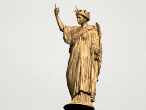 statue of liberty Modèles 3D en vedette