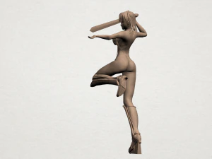beautiful anime girls 01 3D Print Model