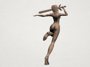 beautiful anime girls 01 Modèles 3D en vedette