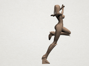 beautiful anime girls 01 Modèles 3D en vedette