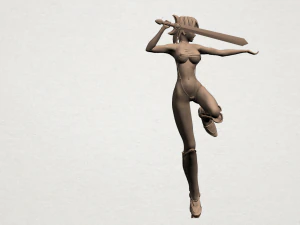 beautiful anime girls 01 3D Print Model