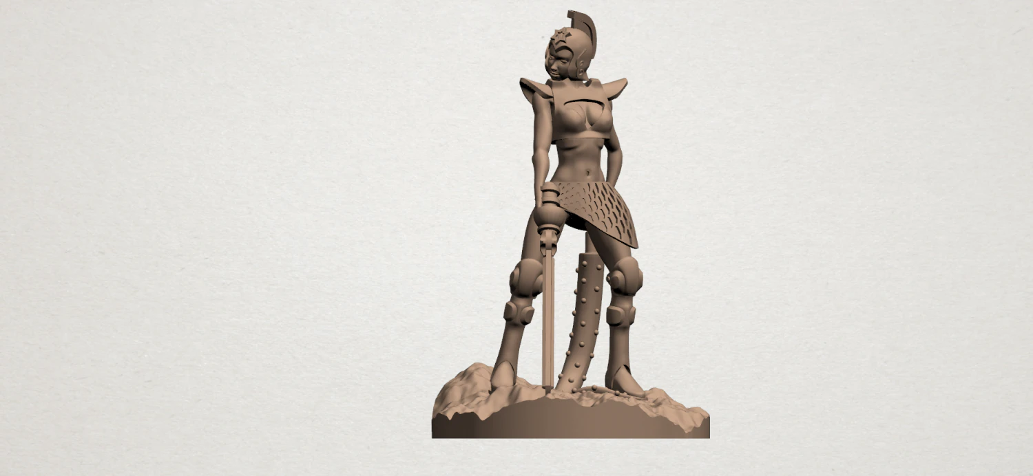 beautiful anime girls 03 3D Print Model .c4d .max .obj .3ds .fbx .stl .blend 