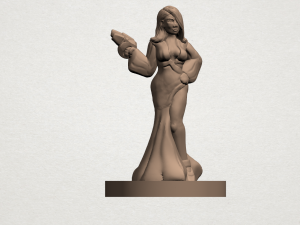 beautiful anime girls 05 3D-printmodel