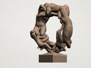 art of circle 3Dプリントモデル