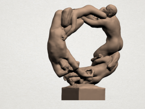 art of circle 3Dプリントモデル