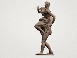 naked couple 04 Modello di stampa 3D