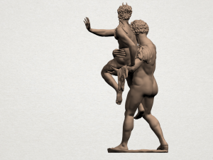 naked couple 04 Modello di stampa 3D